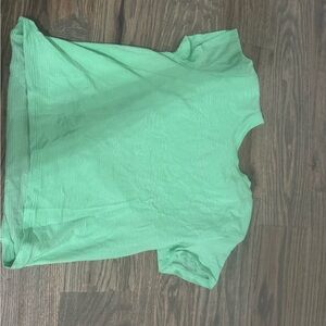 Lululemon Green Athletic Tee Size 2
